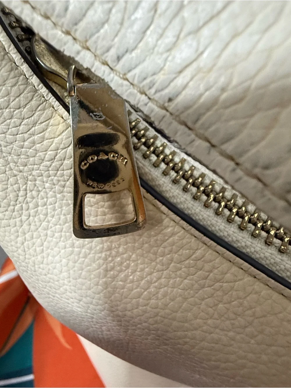 Coach soft pebble